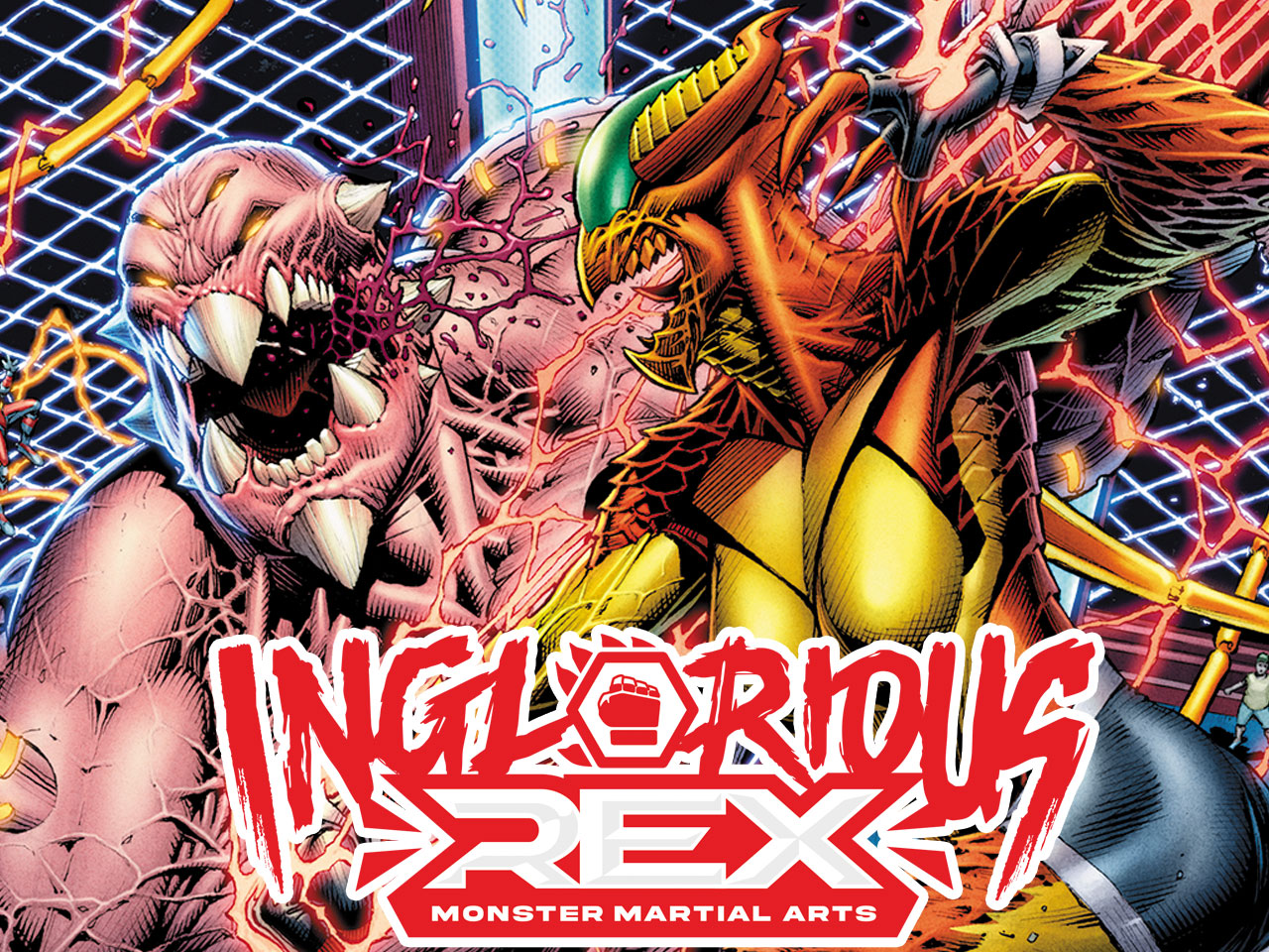 Shane Davis Inglorious Rex Comic Book logo